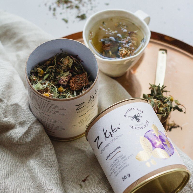 Sadowski Bee Gardens Herbal tea - From the meadow - for beauty 30g - Pasieki Sadowskich - Vesa Beauty