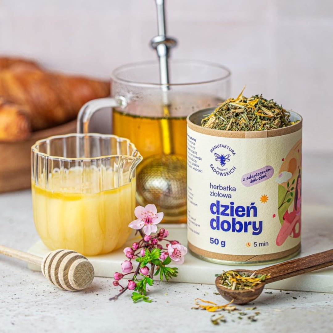 Sadowski Bee Gardens Herbal tea - 'Good morning' 50g (shipping from 28.05) - Pasieki Sadowskich - Vesa Beauty