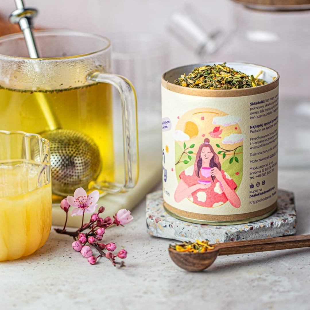 Sadowski Bee Gardens Herbal tea - 'Good morning' 50g (shipping from 28.05) - Pasieki Sadowskich - Vesa Beauty