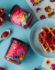 Sadowski Bee Gardens Honey bear - Honey with raspberry 430g - Pasieki Sadowskich - Vesa Beauty