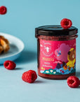 Sadowski Bee Gardens Honey bear - Honey with raspberry 430g - Pasieki Sadowskich - Vesa Beauty
