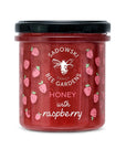 Sadowski Bee Gardens Honey with Raspberry 430g - Pasieki Sadowskich - Vesa Beauty