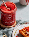 Sadowski Bee Gardens Honey with Strawberry 430g - Pasieki Sadowskich - Vesa Beauty
