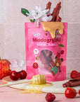 Sadowski Bee Gardens HoneyBites Fruit Rolls - Cherry 60g - Sadowski Bee Gardens - Vesa Beauty