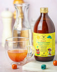 Sadowski bee Gardens Multivitamin for kids and teenagers with bee pollen Honey Bear 500ml - Pasieki Sadowskich - Vesa Beauty