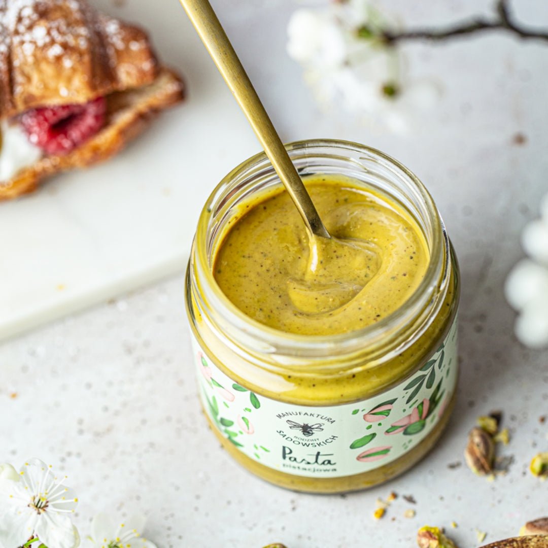 Sadowski Bee Gardens Pistachio Paste 180g - Pasieki Sadowskich - Vesa Beauty