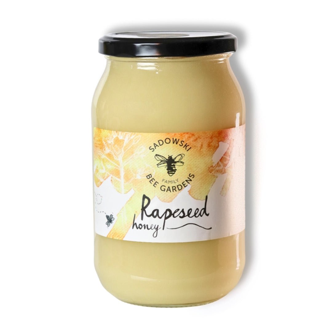 Sadowski Bee Gardens Rapeseed Honey 1200g - Pasieki Sadowskich - Vesa Beauty