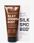SILKY SMOOTH BODY Smoothing and moisturizing 2in1 Body Mask and Peeling with 3% betaine 180ml - Veoli Botanica - Vesa Beauty