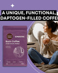 SUPERSONIC Brain Coffee - Instant coffee with adaptogens 180g - SUPERSONIC - Vesa Beauty