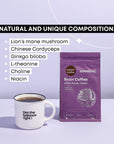 SUPERSONIC Brain Coffee - Instant coffee with adaptogens 180g - SUPERSONIC - Vesa Beauty