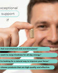 SUPERSONIC +LABS Ashwagandha+ stress complex 180 vegan capsules - SUPERSONIC - Vesa Beauty
