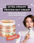 SUPERSONIC Nut Spread Crunchy with flavour of White Chocolate with Salted Caramel 160g - SUPERSONIC - Vesa Beauty