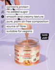 SUPERSONIC Nut Spread Crunchy with flavour of White Chocolate with Salted Caramel 160g - SUPERSONIC - Vesa Beauty
