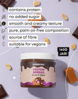 SUPERSONIC Nut Spread with flavour of Chocolate and Caramel with nut pieces 160g - SUPERSONIC - Vesa Beauty