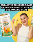 SUPERSONIC Whey Protein SHAKE with collagen - Mango - Passion Fruit KETO 560g - SUPERSONIC - Vesa Beauty