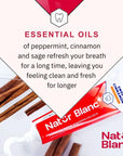 Sylveco Natur Blanc - Natural Toothpaste Remineralization SWEET CINNAMON 100ml - Sylveco - Vesa Beauty