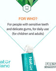 Sylveco Natur Blanc - Natural Toothpaste Sensitive Teeth FRESH EUCALYPTUS 100ml - Sylveco - Vesa Beauty