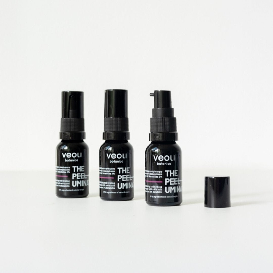 THE PEELUMINATOR brightening & firming under - eye peel with 6% acid complex & 2% keratolin 15ml - Veoli Botanica - Vesa Beauty