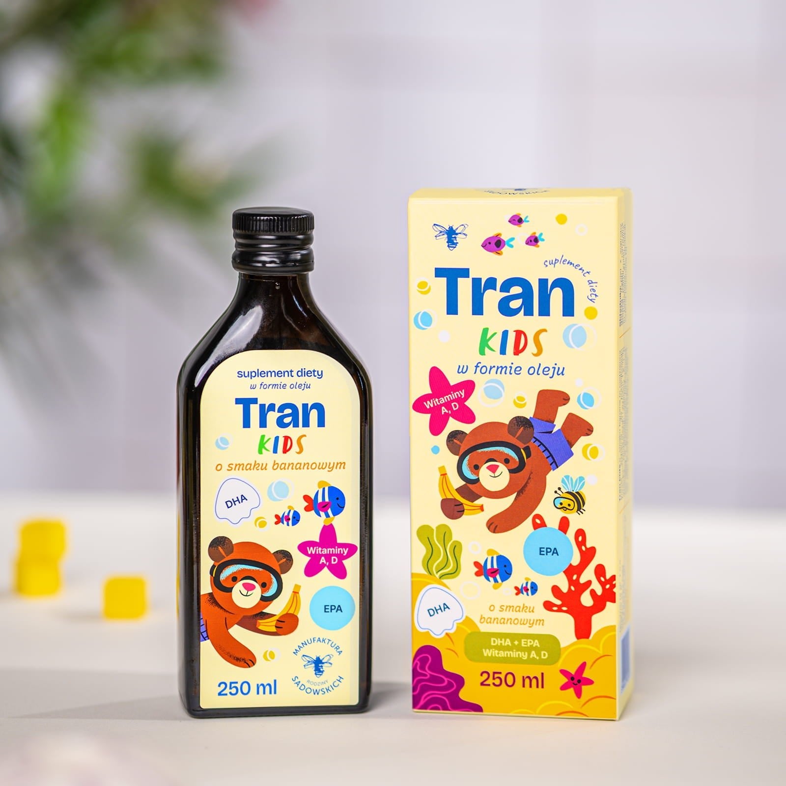 Tran KIDS in oil form 250ml - Sadowski Bee Gardens - Vesa Beauty