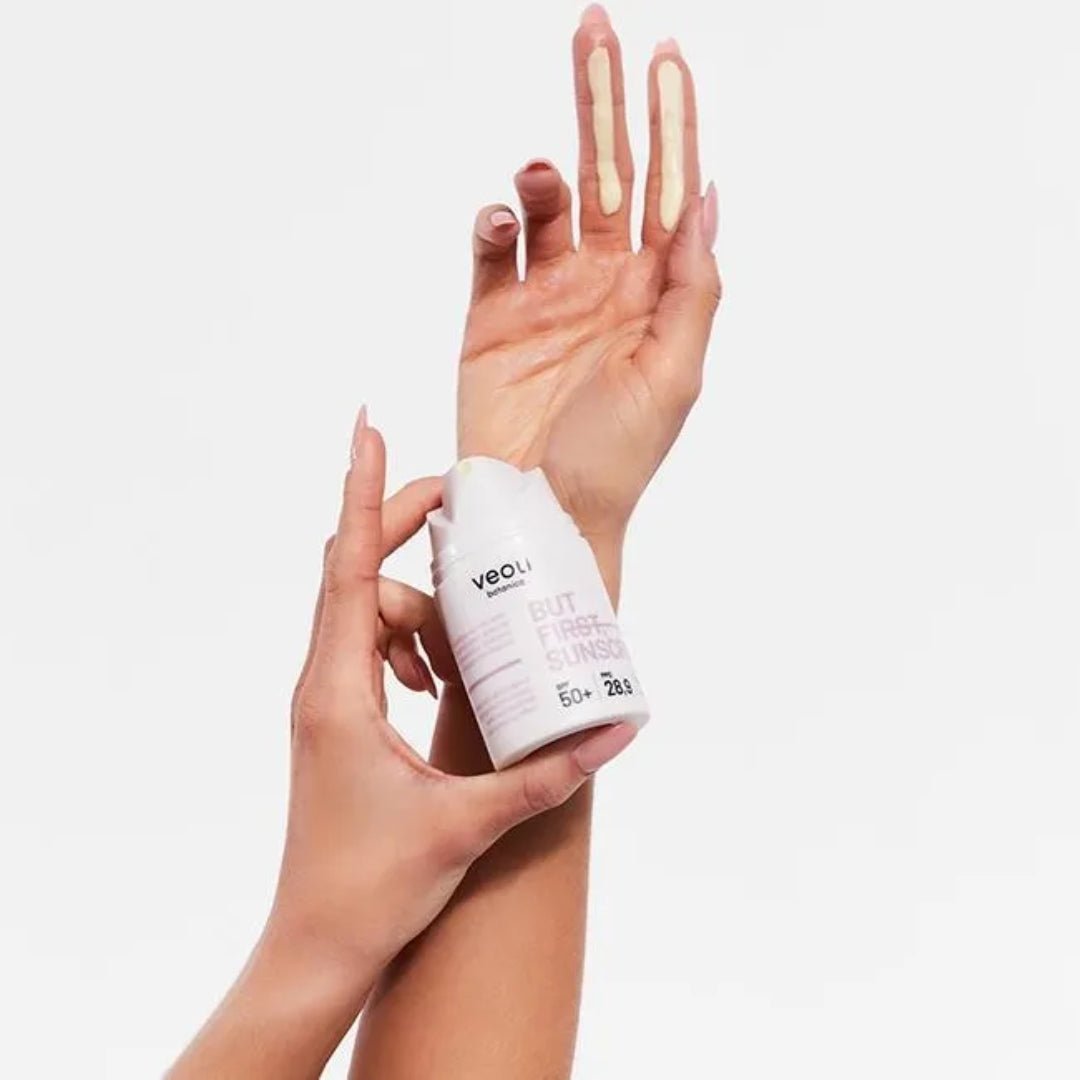 Veoli Botanica BUT FIRST, SUNSCREEN Broad - spectrum anti - photoaging light protective cream SPF50+ 50ml - Veoli Botanica - Vesa Beauty