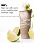 Veoli Botanica CLEANSE WITH COMFORT moisturising and soothing facial cleansing gel for dry skin 150ml - Veoli Botanica - Vesa Beauty