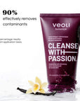 Veoli Botanica CLEANSE WITH PASSION brightening and refreshing facial cleansing gel for normal skin 150ml - Veoli Botanica - Vesa Beauty