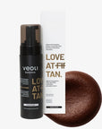 Natural Cosmetics LOVE AT FIRST TAN AMBER CRUSH Express Tanning Foam with vegan DHA, erythrulose and amber extract 200ml