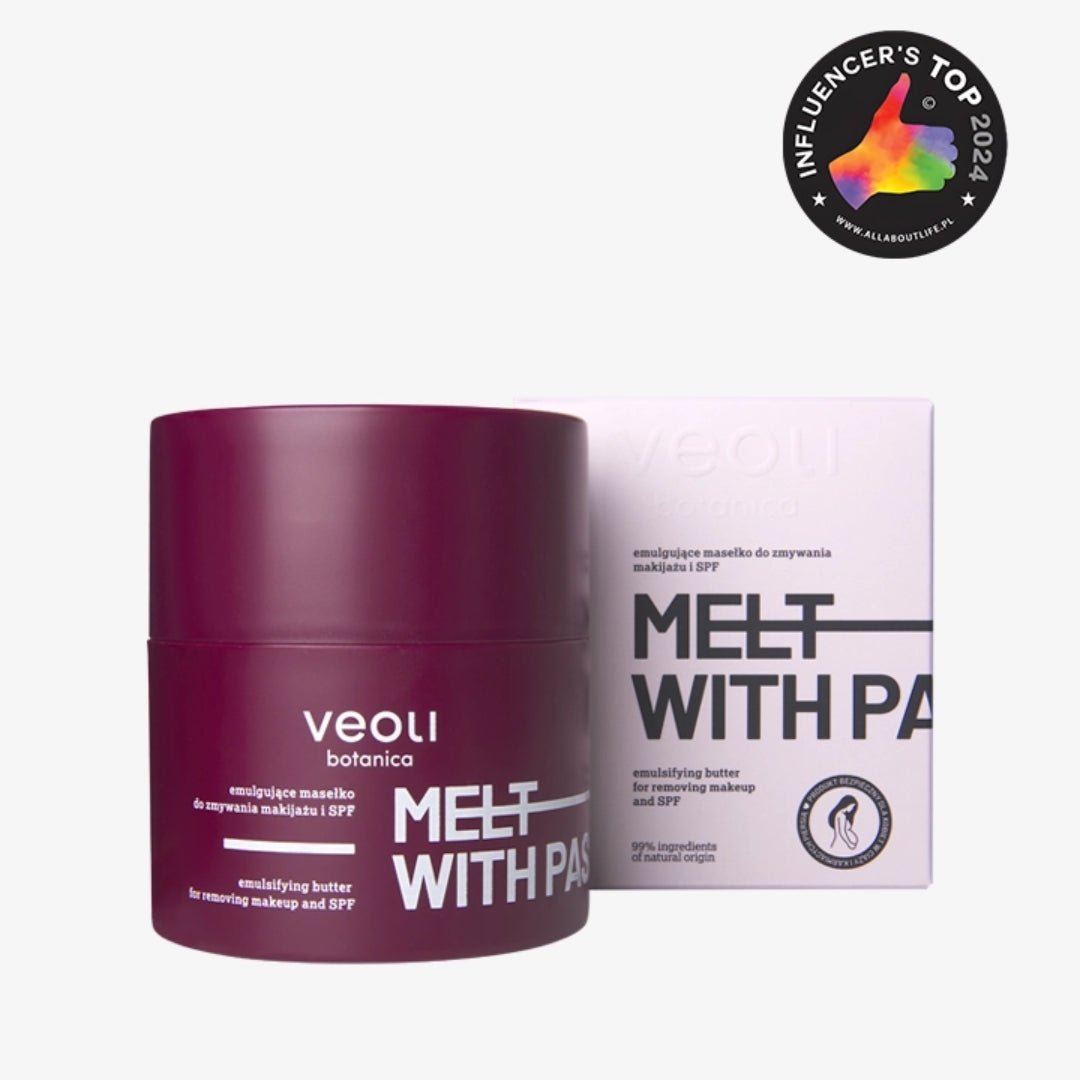 Veoli Botanica MELT WITH PASSION Emulsifying butter for removing makeup & SPF 40g - Veoli Botanica - Vesa Beauty