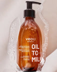 Veoli Botanica OIL TO MILK Moisturising & Transforming Cleansing Oil with 2% ginger extract & vitamin E 290ml - Veoli Botanica - Vesa Beauty