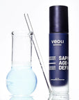 Veoli Botanica SAPPHIRE AGE - DEFINER Lifting & Remodelling anti - aging Mask with pure copper peptide 0.5%, anti - gravity peptide 2% & biomimetic peptide 1% 50ml - Veoli Botanica - Vesa Beauty