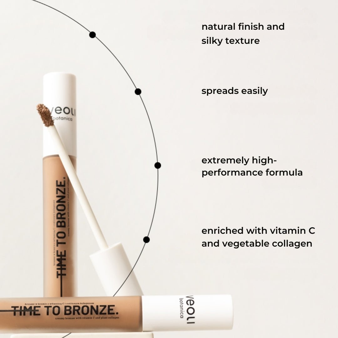 Veoli Botanica TIME TO BRONZE Creamy Bronzer with vitamin C & plant collagen 10ml - Veoli Botanica - Vesa Beauty