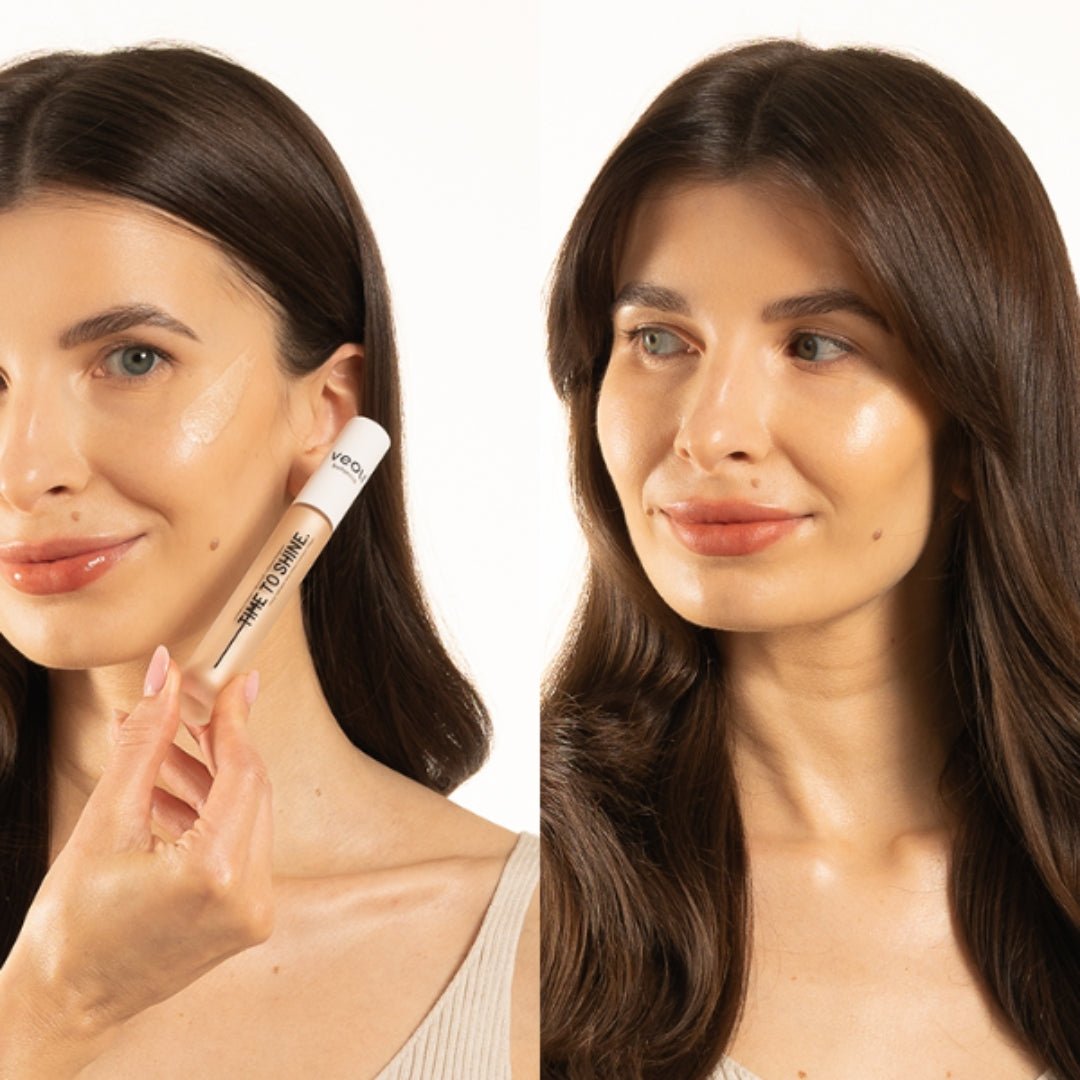 Veoli Botanica TIME TO SHINE Creamy Highlighter with vitamin E & plant collagen 10ml - Veoli Botanica - Vesa Beauty