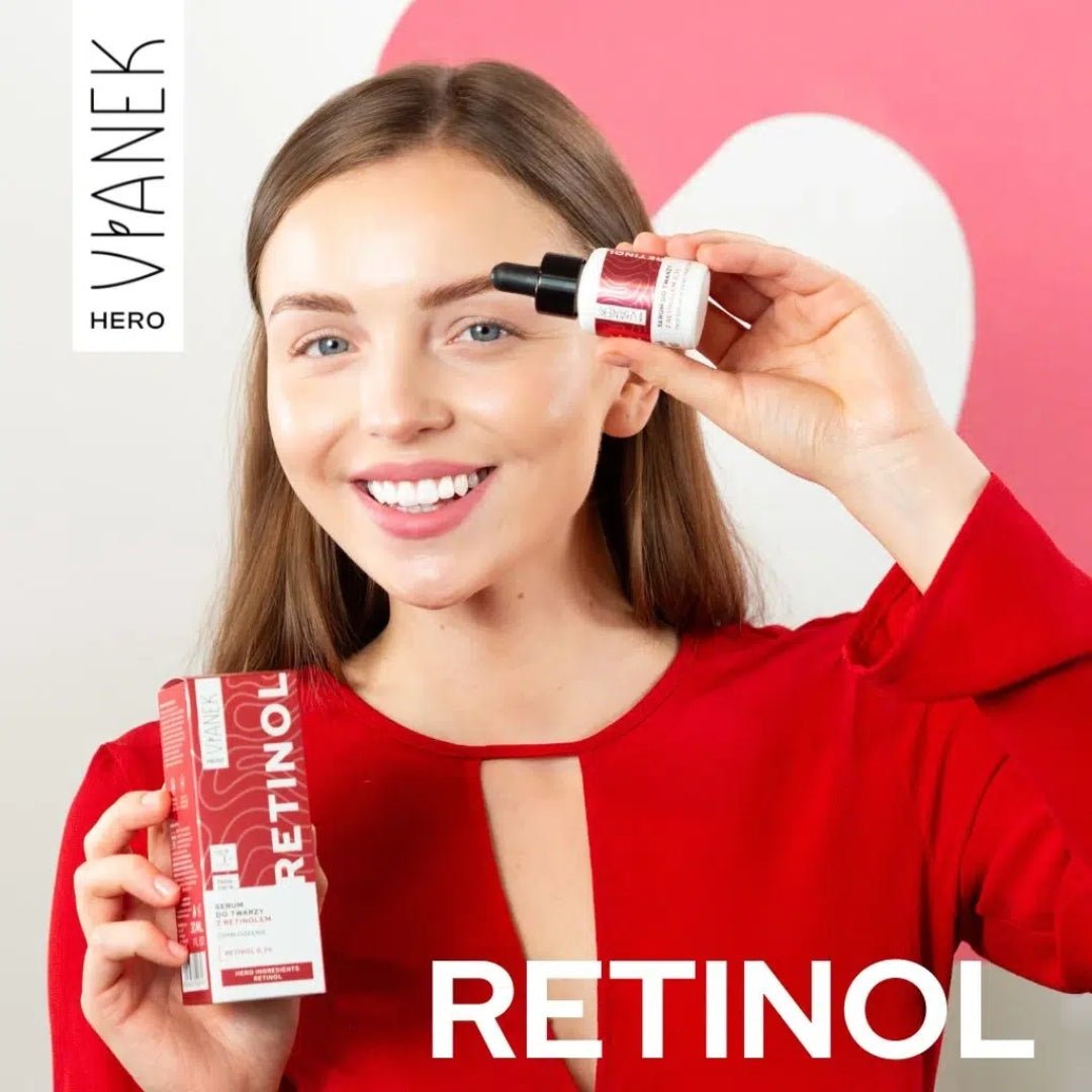 Vianek HERO face care. Face Serum with Retinol 0,3% 30ml - Vianek - Vesa Beauty