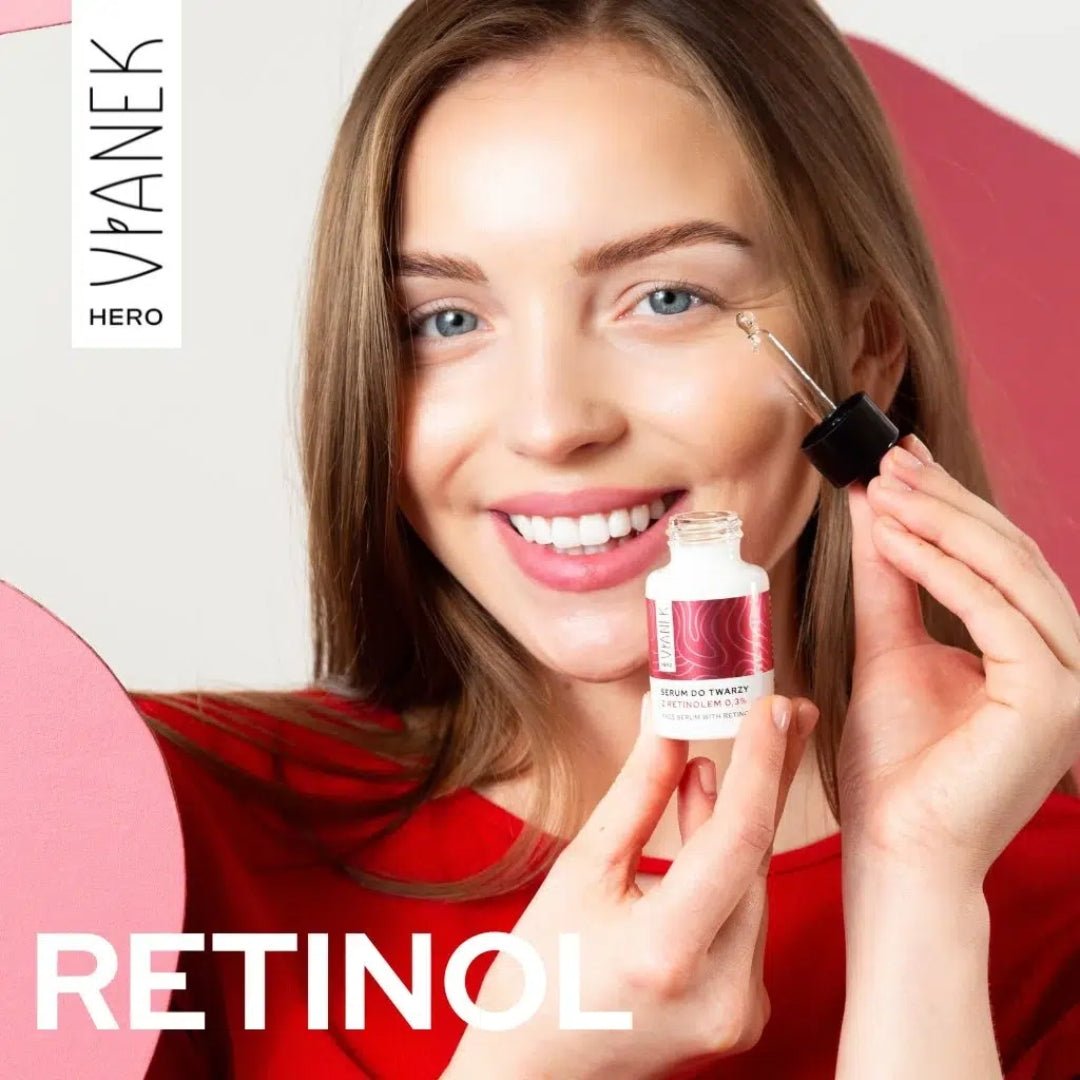 Vianek HERO face care. Face Serum with Retinol 0,3% 30ml - Vianek - Vesa Beauty