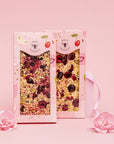 White chocolate with cherries & pistachios 85g (1pc) - Sadowski Bee Gardens - Vesa Beauty