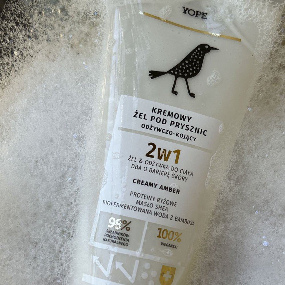 Yope Creamy Amber - Nourishing & Soothing Creamy Shower Gel 200ml - Yope - Vesa Beauty