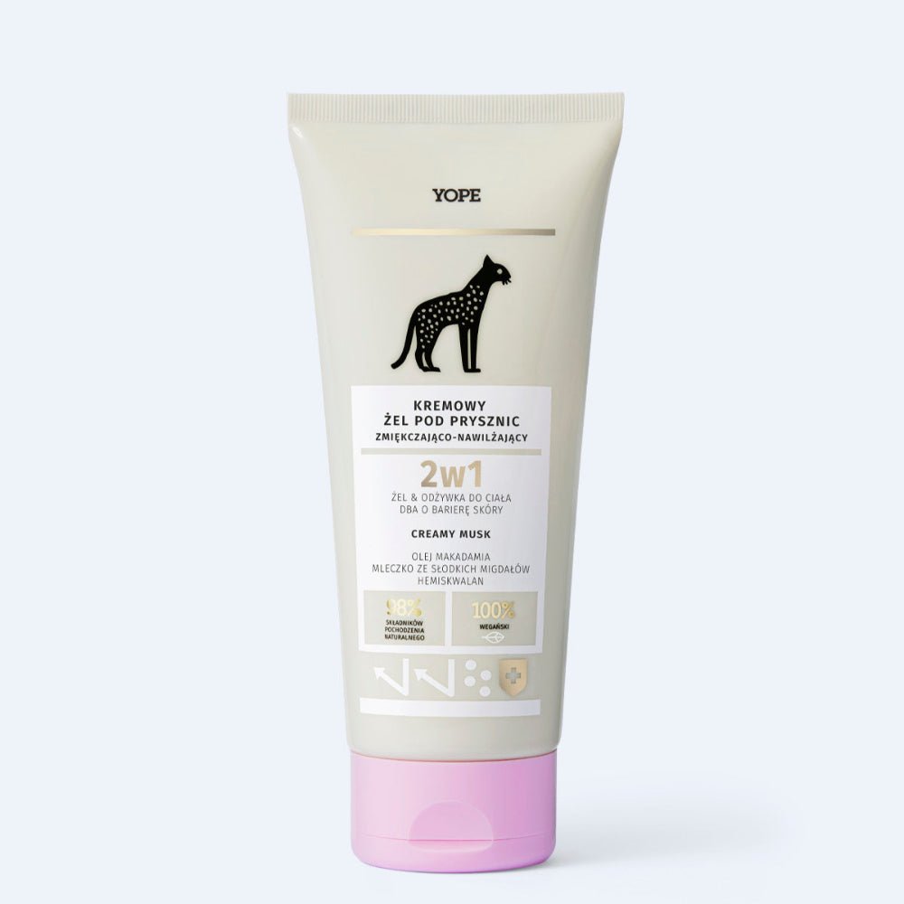 Yope Creamy Musk - Softening & Moisturizing Creamy Shower Gel 200ml - Yope - Vesa Beauty