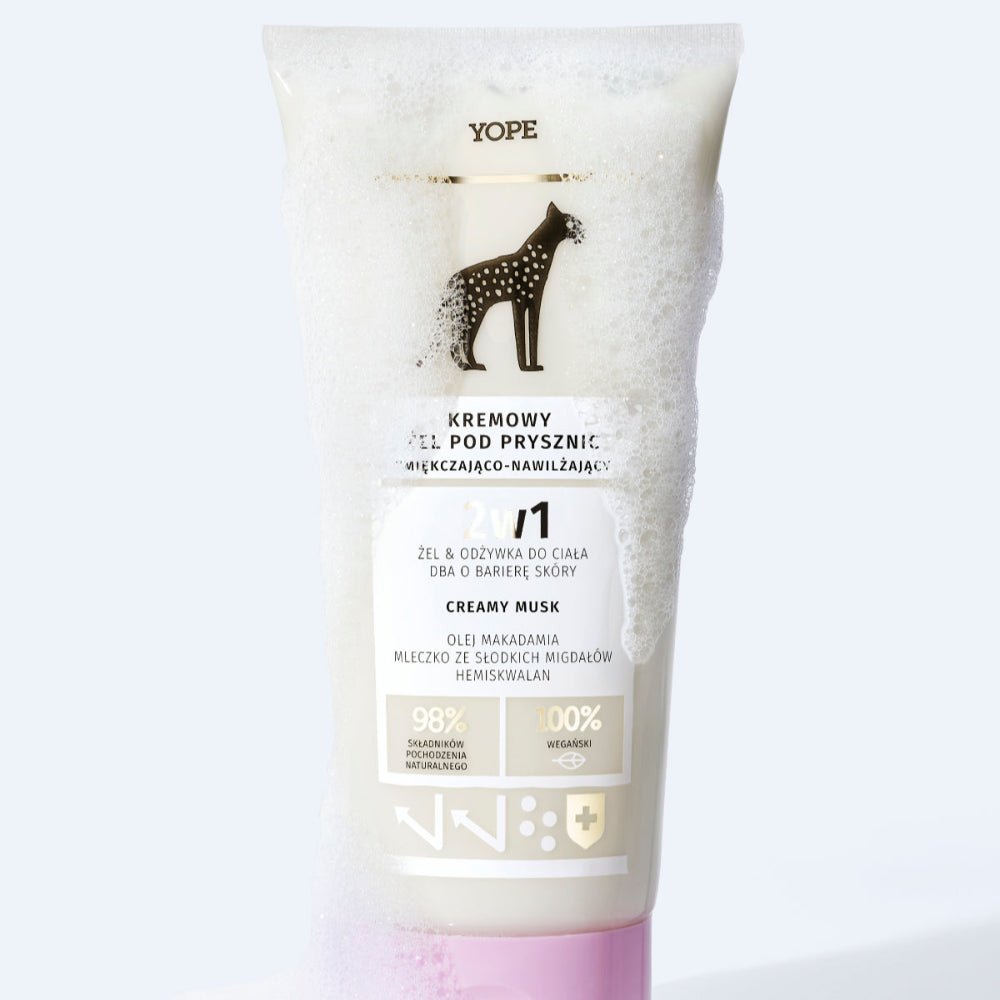Yope Creamy Musk - Softening & Moisturizing Creamy Shower Gel 200ml - Yope - Vesa Beauty