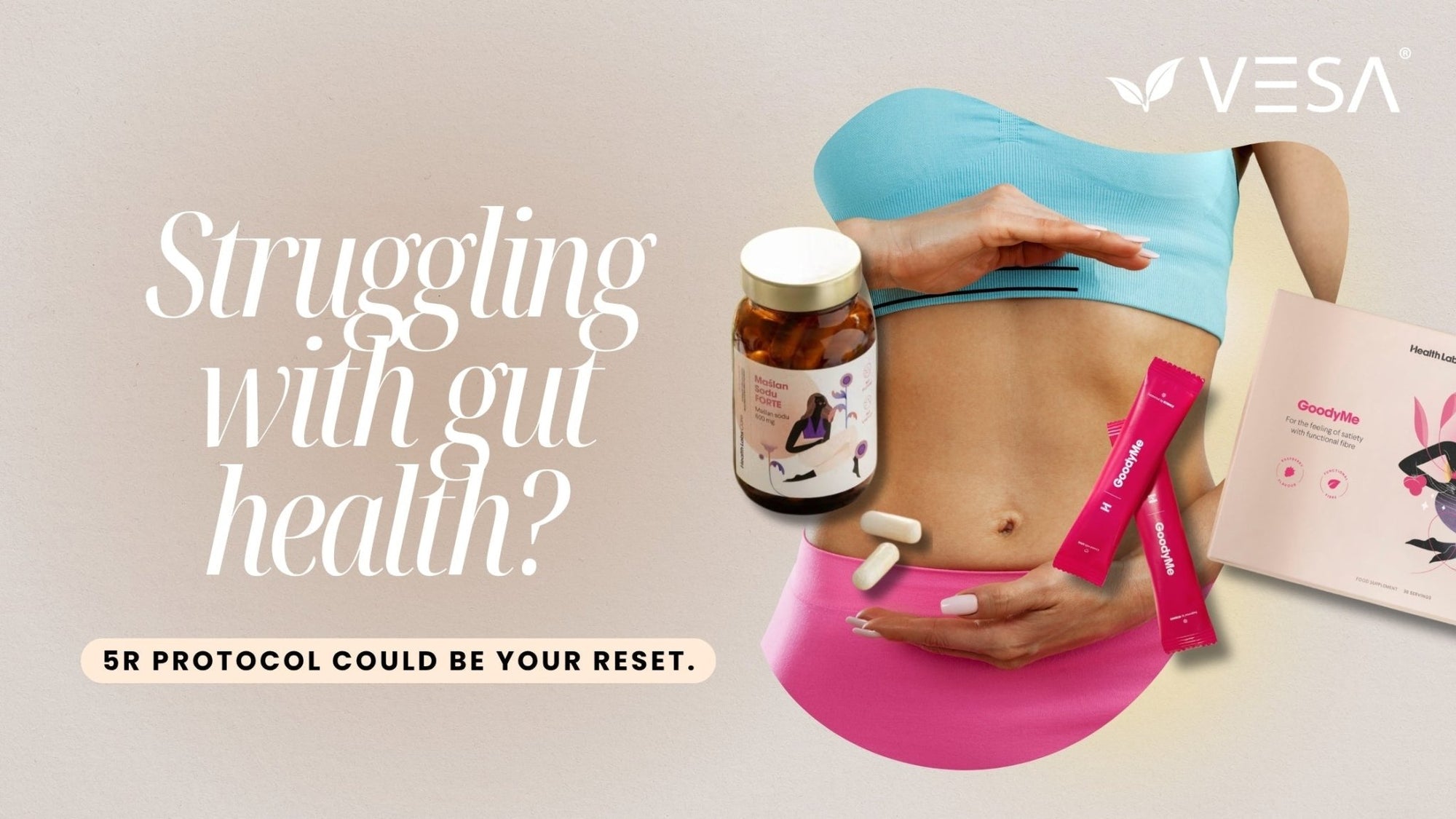 How can I improve gut health? Discover the 5R protocol - Vesa Beauty
