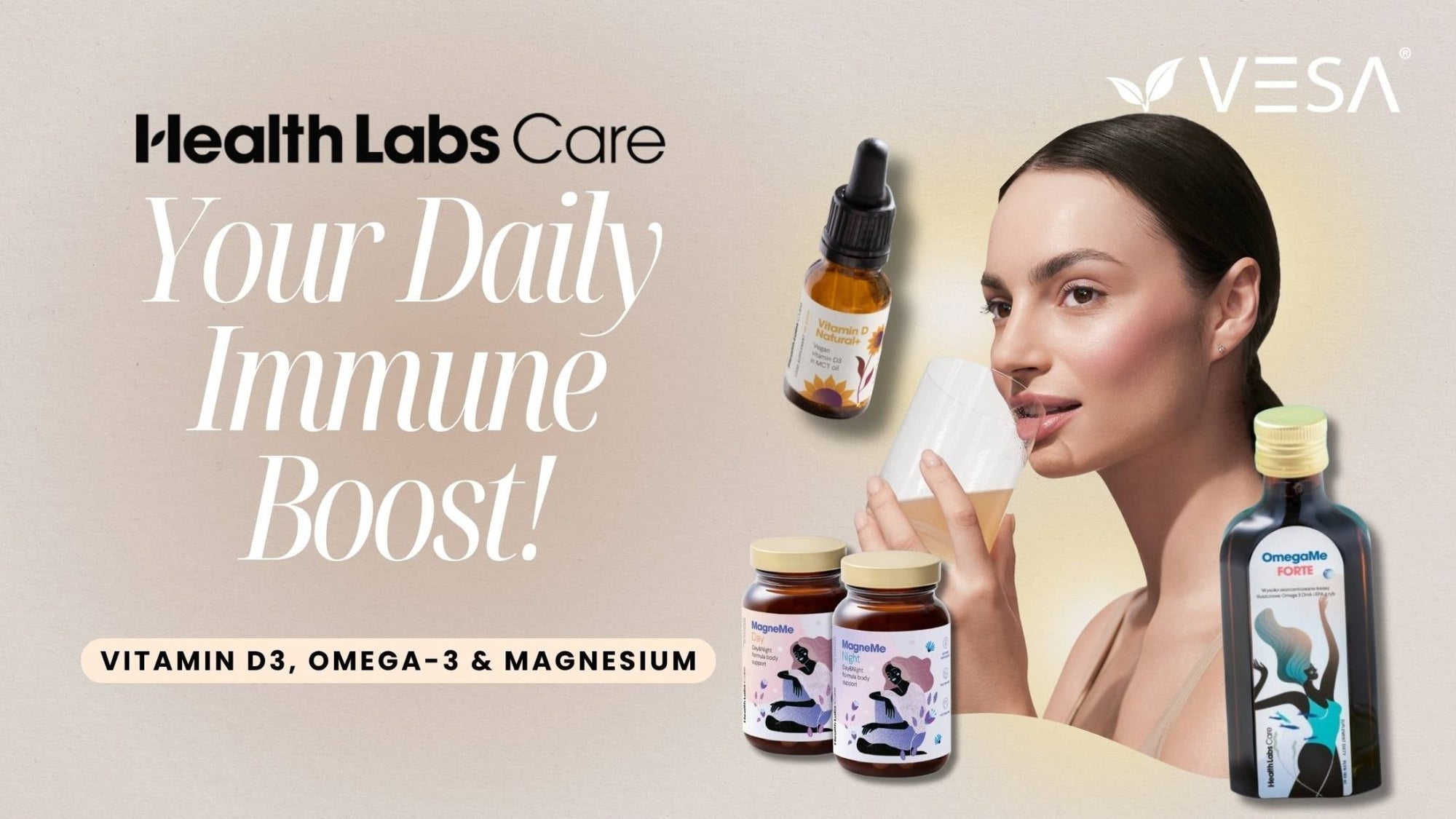 How to Naturally Support Your Immune System: 3 Nutrients Worth Including in Your Daily Supplement Routine - Vesa Beauty