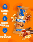 15x Crunchy Peanuts & Caramel Bar 40g - Be Raw - Vesa Beauty