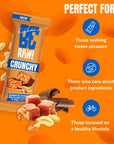 15x Crunchy Peanuts & Caramel Bar 40g - Be Raw - Vesa Beauty