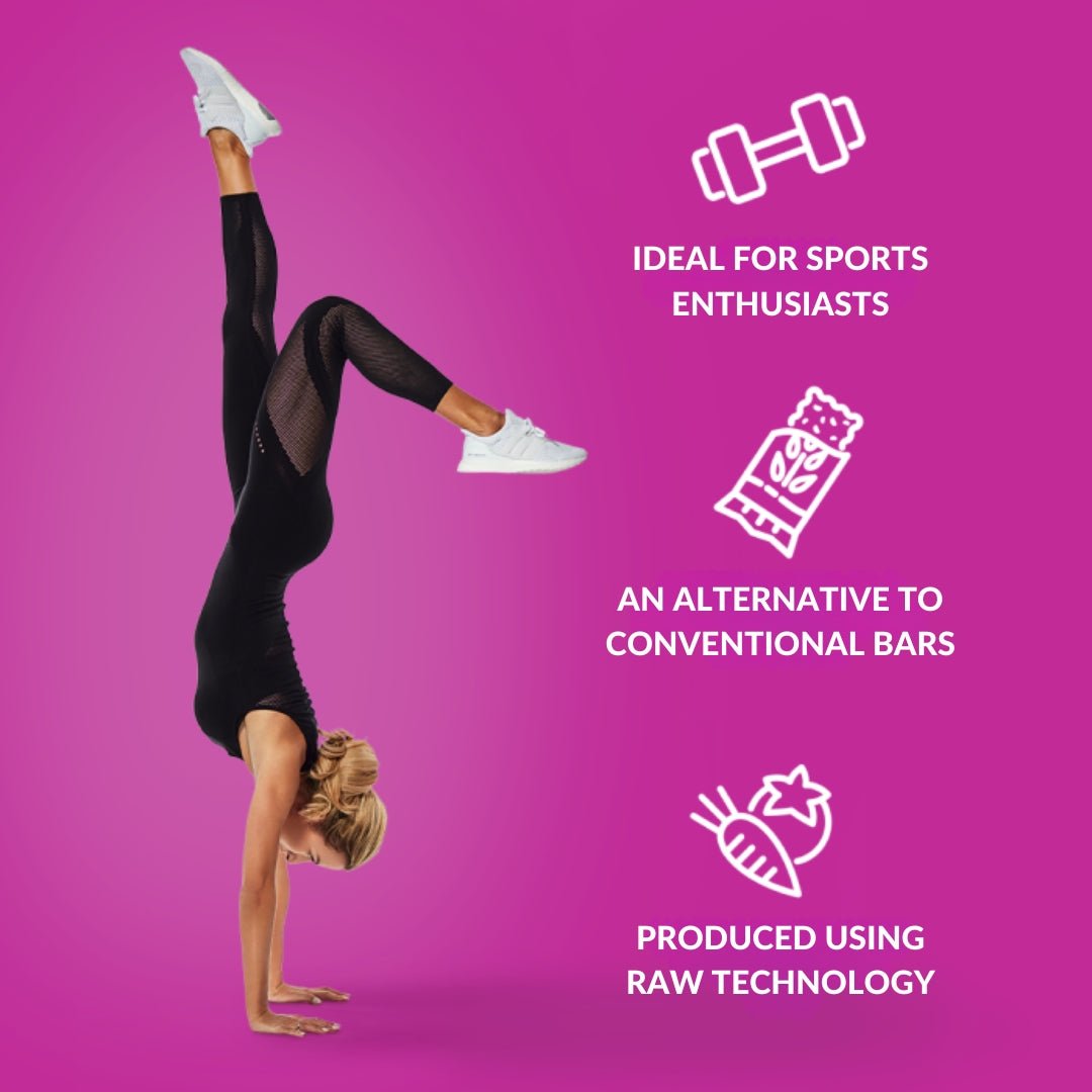 15x Energy Bar - Coconut 40g - Be Raw - Vesa Beauty
