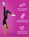 15x Energy Bar - Coconut 40g - Be Raw - Vesa Beauty