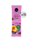 15x Foods by Ann Energy Choco Bar Plum & Black Currant in Chocolate 35g - Foods by Ann - Vesa Beauty