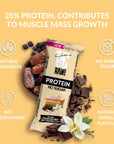 15x Protein 28% Bar - Vanilla Cheesecake dark chocolate covered 40g - Be Raw - Vesa Beauty