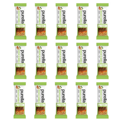 15x Purella SuperFoods Protein Bar - Nuts in Caramel 45g - Purella Superfoods - Vesa Beauty