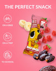 16x Kids Strawberry - Banana Bar 25g - Be Raw - Vesa Beauty