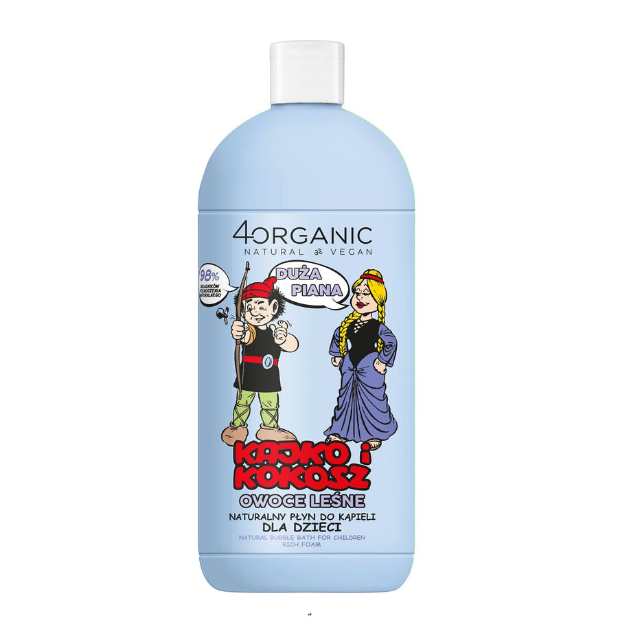 4Organic Bubble bath for children Rich foam - Kajko & Kokosz - Forest fruits 500ml - 4Organic - Vesa Beauty