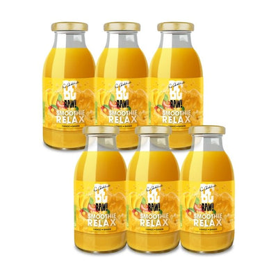 6x Be Raw Smoothie RELAX Mango Banana 250ml - Be Raw - Vesa Beauty